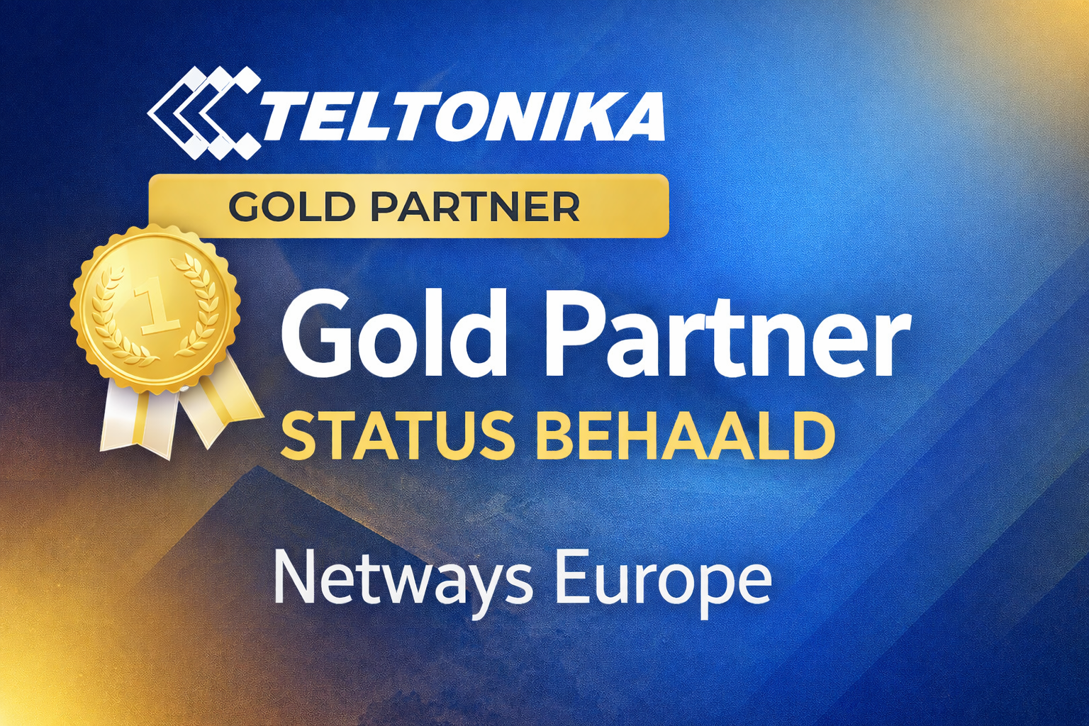 Teltonika Gold Partner Status